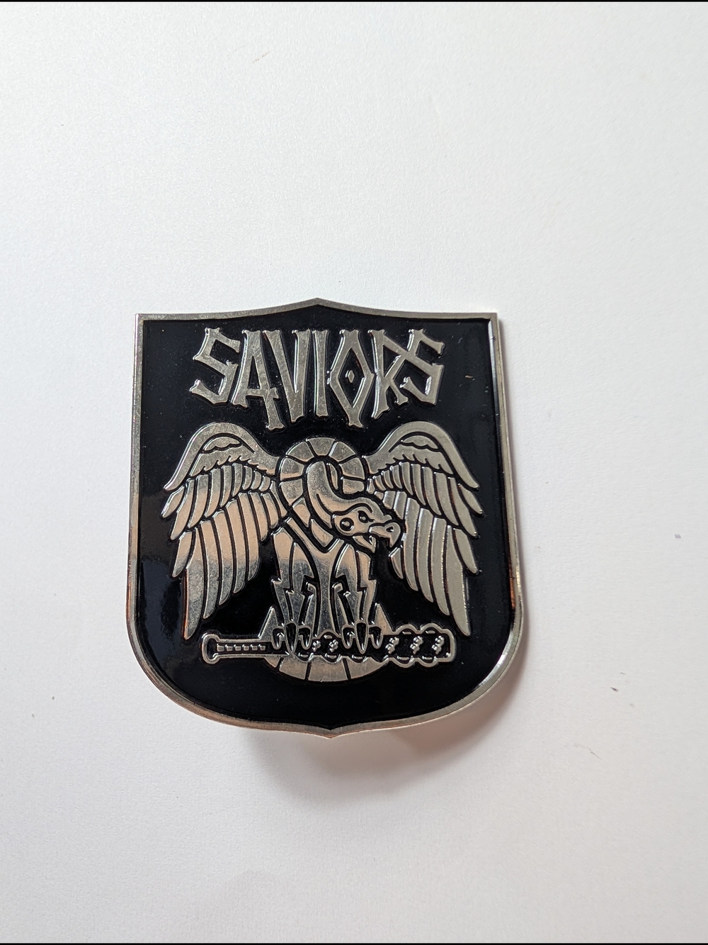 The Walking Dead Saviors Faction Pin Metal Enamel EUC!